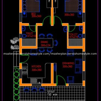 Two Bed Single Storage 900 sq. ft.