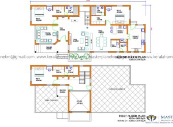 2+1 Bed room House 2878 Sq.Ft
