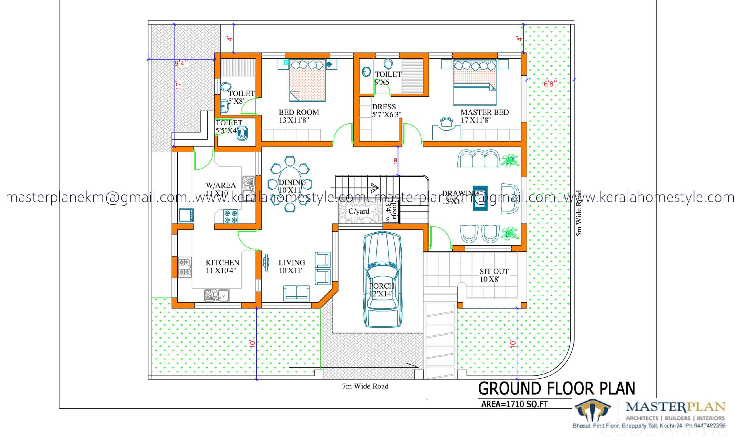 4 BHK 2630 Sq.Ft House Plan