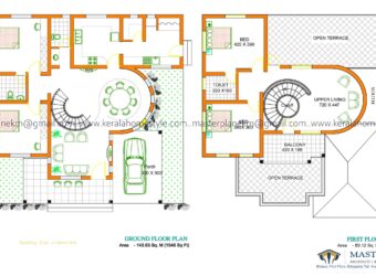 4 Bed room house plan2500 Sq.ft