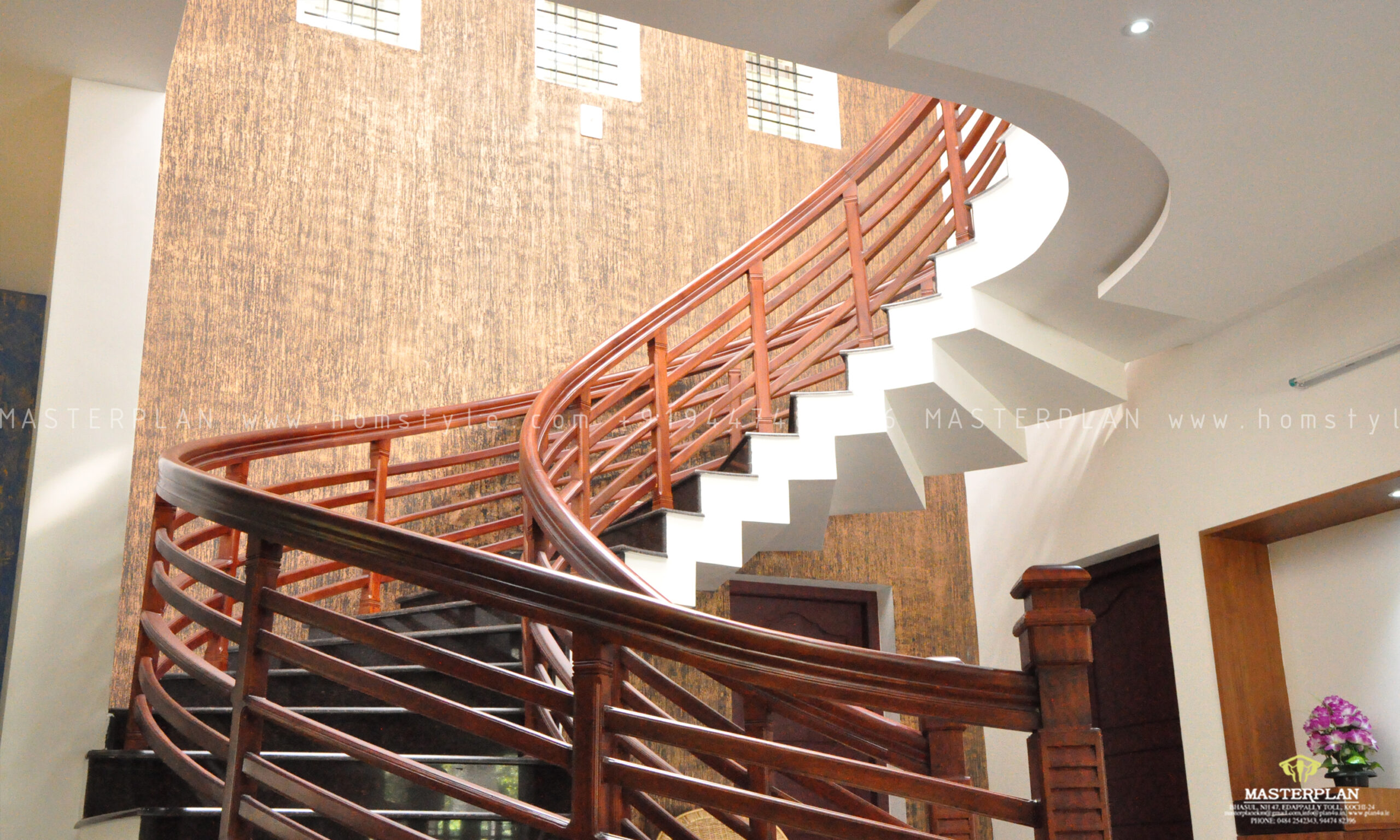 Stair 4 Kerala Home Design Scaled 